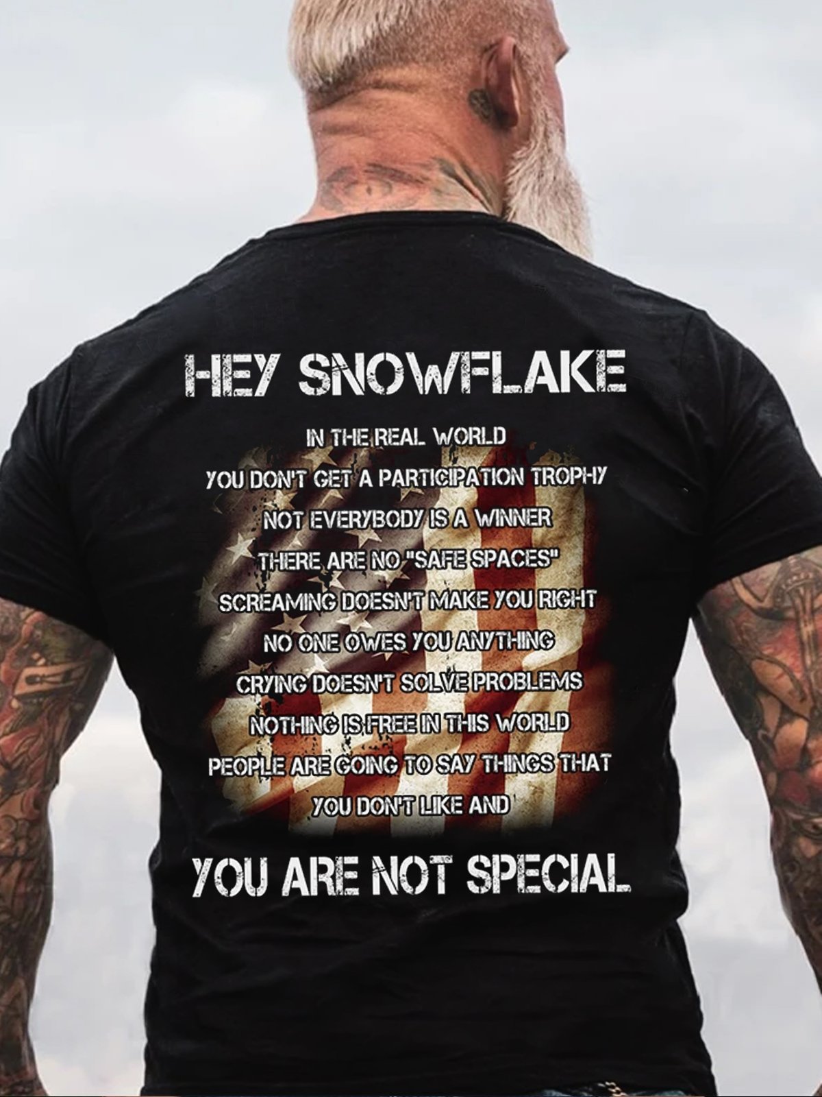 Hey Schneeflocke Sie sind Nicht Besondere Baumwolle T-Shirt
