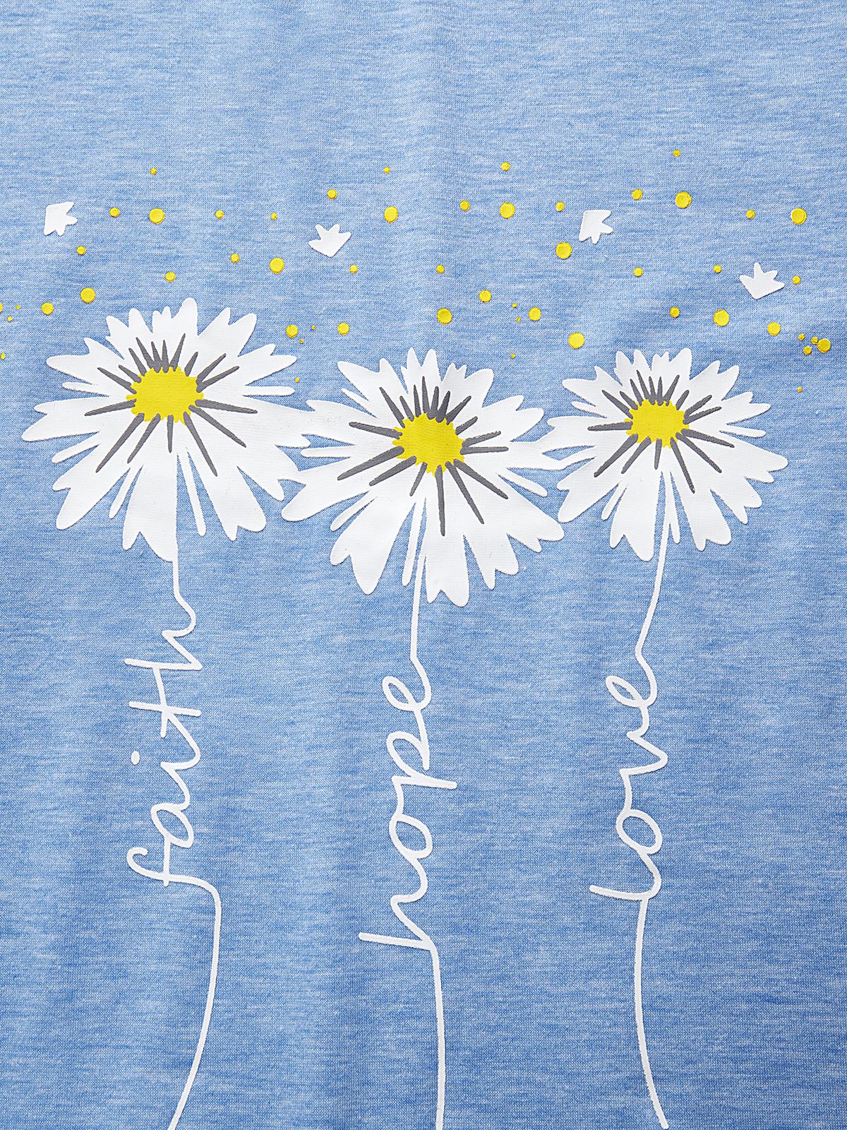 Weit Lässig Rundhals T-Shirt