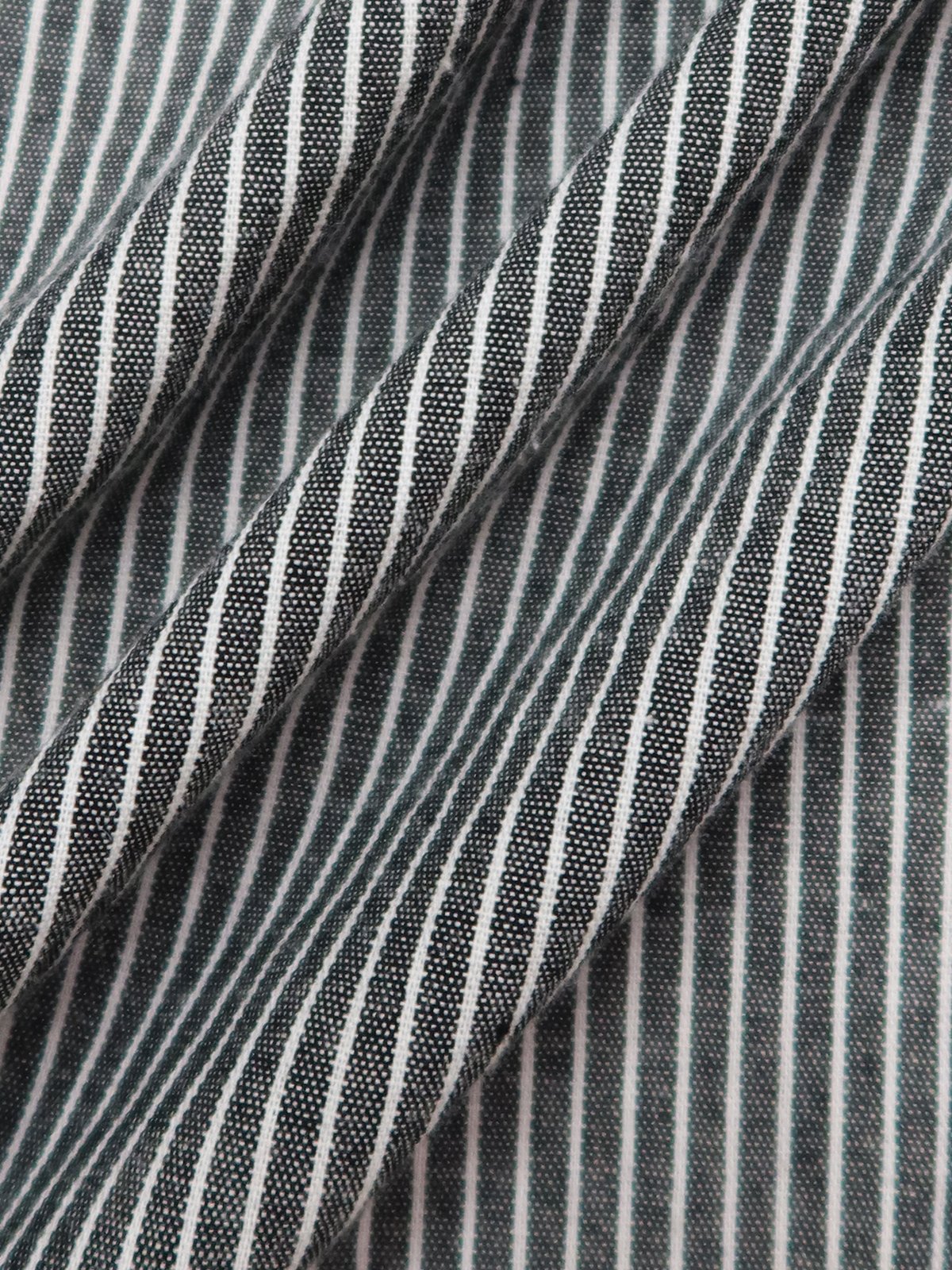 Gestreift Lässig Geknöpft Hose