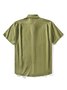 Hardaddy® Baumwolle Band Guayabera Bluse