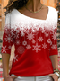 Lässig Weihnachten T-Bluse