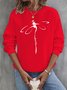Libelle Lässig Sweatshirt