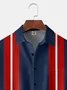 Football Brusttasche Kurzarm Bowling Bluse