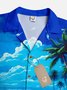 Retro Auto Am Strand Aloha Bluse