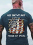 Hey Schneeflocke Sie sind Nicht Besondere Baumwolle T-Shirt